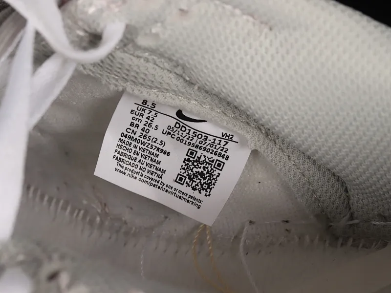 All Categories Nk SB Dunk Series Nk SB Dunk Low Low-top sneakers Nk Dunk Low Coco Latte Customized deconstructed strap casual sneakers DD1503-117